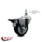 Service Caster 35 Inch Black Polyurethane 10 MM Threaded Stem Caster with Brake SCC-TS20S3514-PPUB-BLK-PLB-M1015 - alternate 3